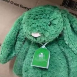 Con Etiqueta y Bolsa Antipolvo, Nuevo Producto Transfronterizo, Jc Ireland Limited, Shy Emerald Green <span class=keywords><strong>Bonny</strong></span> Rabbit - Product Image 4