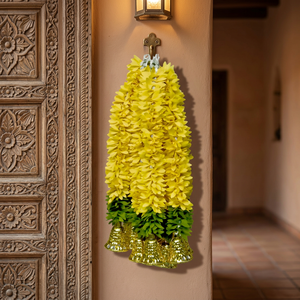 Artificial Flower Factory Artificial Flower Garland (Silk Handmade Hanging) Model AFF-Garland-1.5-Wholesale Price Rs.480/10 Pcs - Product Image 2