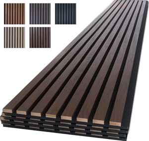 Panneaux acoustiques en fibre de polyester ignifuges, panneaux acoustiques composites pour terrasses, panneaux muraux insonorisants pour <span class=keywords><strong>studio</strong></span> et bureau - Product Image 1