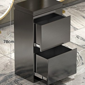 Silver Stainless Steel Cabinet Pedicure Trolley Salon <b>Tool</b> <b>Cart</b> Trolleys for Pedicures - Product Image 3