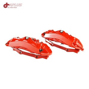 Étriers de frein avant AMG 6POT, disques de frein 390 mm, étriers arrière F55R 4POT avec frein à main électronique, disques de frein 380 mm pour Mercedes E43. - Product Image 4