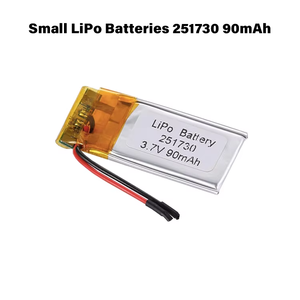 Pin 3.7V 85mAh Pin sạc Lithium Polymer có đầu nối 2P PH 2.0mm Kích thước gốc 3.7V 85mAh 350840 Pin - Product Image 5