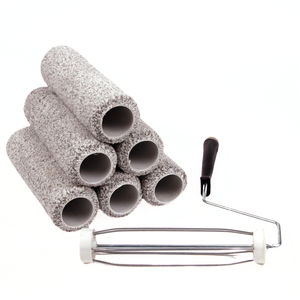 Rodillo de pintura de microfibra gris europeo-Herramienta de pintura al óleo de grado profesional <span class=keywords><strong>para</strong></span> acabados ultrasuaves - Product Image 2