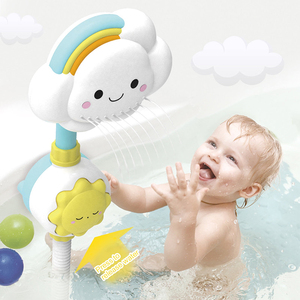 Jouet <span class=keywords><strong>de</strong></span> <span class=keywords><strong>bain</strong></span> coloré arc-en-ciel pour bébé, jouet <span class=keywords><strong>de</strong></span> jeu pour enfant, arc-en-ciel, pour douche, amusant, réglable - Product Image 5