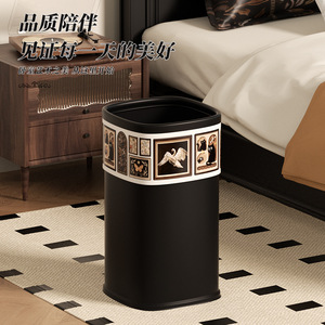 Tall Trash Can 22cm Large Opening No Lid Indoor Home Living Room Bedroom Use - Product Image 5