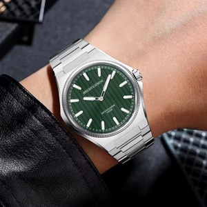 2025 New Fashion Wristwatch Quartz <b>Watch</b> for Mens Blue Color 316L Stainless Steel Sapphire Crystal 100M Waterproof - Product Image 1