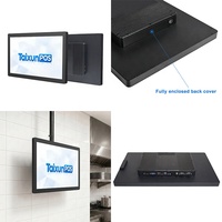Nuevo Sistema de Pantalla Táctil KDS para Cocina de 21.5'' Pulgadas, Dispositivo de Punto de Venta Completamente Cerrado, Venta al Por Mayor Directo de Fábrica