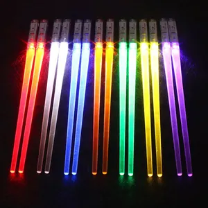 High Quality Funny Abs Star War1 Led Light Up Light Saber Lightsaber Chopsticks For Fun