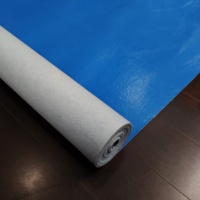 Protection de sol en feutre auto-adhésive Bond-Strong Steadfast personnalisée, nouvelle sortie, pour la rénovation de carrelage et les travaux de construction