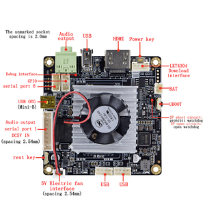 RK3566 Mini Automatización industrial Android 11 Master Board 16GB DDR Memoria Quad-Core DDR Chipset A55 Socket Tipo Paquete incluido - Product Image 2