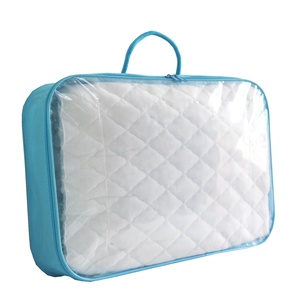 Texpack nhà dệt bao bì Túi Chăn lưu trữ túi bao bì cho giường gối tấm PVC bao bì trong suốt Túi - Product Image 4