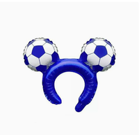 Sport-Themen Folienballons Glabos Fußball-Trophäe Fußballschuh Anfeuerungsstab Stirnband Fußballspiel Party-Zubehör Marke MIQI