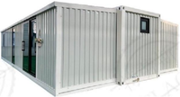 Module de conteneur préfabriqué en acier coloré, mobile et assemblé, pour maison intégrée ou bureau, Zydbx-40, 5+ ans