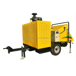 Chine Xinshuo Offre Spéciale 40hp 1000 kg/h Déchiqueteuse de bois mobile diesel pour bois de jardin