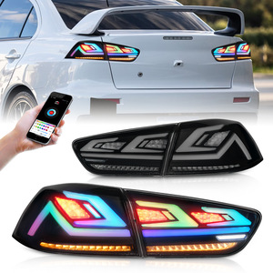 08-18 & Wingshen Tail <b>Light</b> <b>LED</b> Assembly RGB Model CHUKU Car <b>Lights</b> 12V ABS Material <b>Red</b> Lens New Condition DY-YS-2008AB-S-RGB R - Product Image 4