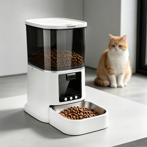Comedero Inteligente para Mascotas con Cámara, Comedero Automático con WiFi para Mascotas de Todas las Razas - Product Image 1