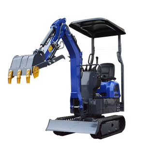 Kostenloser Versand Mini-Bagger Hydraulikpumpe 1,2 Tonnen Betriebsgewicht Raupenbagger Koop Motor EPA Euro V - Product Image 1