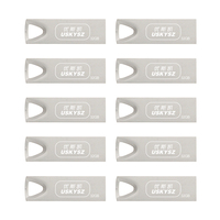 Clé USB en gros Offre Spéciale Logo personnalisé OEM 4 Go 8 Go 16 Go 32 Go 64 Go Clé Pan Drive en métal mini clé USB mignonne