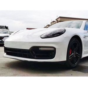 Kit de carrocería con luces diurnas y dirección mejoradas para la modificación del parachoques delantero del Panamera 970, años 2014-2016 - Product Image 4