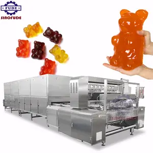 2023 Zetmeelloze Deponering Gummy Bear Machine Kleine Gummy Snoepmachine In Shanghai