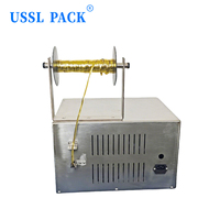 Machine de fermeture de sacs à fil doré à écran tactile PLC KJ-ZK328S pour pain, snacks, pâtisseries, sachets en plastique, avec fermeture automatique par torsion