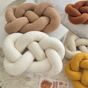 CSNew <span class=keywords><strong>Coussin</strong></span> décoratif créatif <span class=keywords><strong>tressé</strong></span> à brin unique, personnalisable, pour sieste, siège, canapé, jouet, poupée, décoration d'événements et d'anniversaires, lavable à la main - Product Image 3