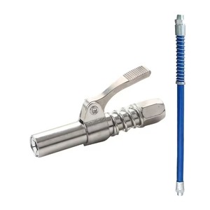 10000PSI <span class=keywords><strong>pompe</strong></span> à huile haute pression poignée unique pistolet à <span class=keywords><strong>graisse</strong></span> coupleur pistolet à <span class=keywords><strong>graisse</strong></span> buse <span class=keywords><strong>graisse</strong></span> mamelon pour équipement mécanique - Product Image 5
