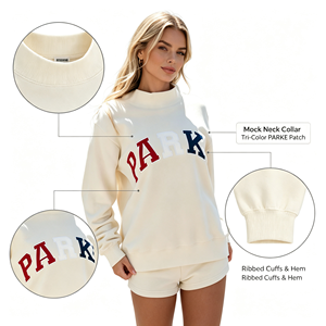 <span class=keywords><strong>Felpa</strong></span> <span class=keywords><strong>Oversize</strong></span> da <span class=keywords><strong>Donna</strong></span> VELAN con Logo Personalizzato e Stampa di Lettere, Felpe con Cappuccio <span class=keywords><strong>Oversize</strong></span> da <span class=keywords><strong>Donna</strong></span> - Product Image 2
