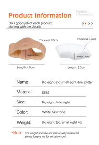 Orthèses en silicone pour hommes et femmes Bigfoot SEBS Material Thumb and Toe <span class=keywords><strong>Valgus</strong></span> Corrector Wearable Day Night In-Shoe Correction - Product Image 6