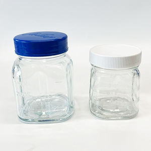 Oferta Especial: Vaso <span class=keywords><strong>de</strong></span> Vidrio Cuadrado <span class=keywords><strong>de</strong></span> 200ml/300ml para Licuadora Eléctrica, Repuesto con Cuchilla <span class=keywords><strong>de</strong></span> Acero Inoxidable y Tapa <span class=keywords><strong>de</strong></span> Plástico - Product Image 1