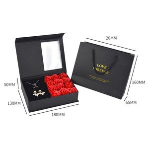 สบู่ดอกไม้กลีบกุหลาบตกแต่ง ของขวัญวันวาเลนไทน์ ของขวัญวันแม่ ขายส่ง - Product Image 3