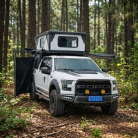 Tente de toit pour camping-car, mini, légère, pliable, Pioneer, acier de haute qualité, 2/4 personnes, imperméable, pour le camping et les voyages