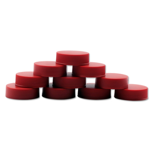 Tapa de Plástico de <span class=keywords><strong>Boca</strong></span> Ancha de 32 mm, Color Rojo, Tapa de Rosca para Botellas de Plástico, Tapas para Botellas de Cosméticos - Product Image 1