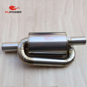 Hệ thống ống xả thể thao phổ thông vòng lặp đôi - Product Image 1