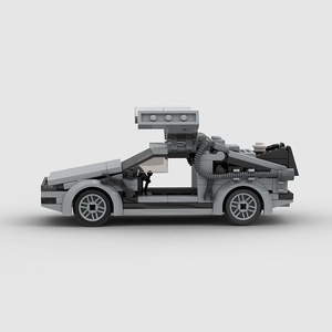Mattoncini da Costruzione Piccoli di Marca Back to <span class=keywords><strong>Future</strong></span>, Auto da Corsa Sportiva, Compatibili con la Serie Tecnologica, Giocattoli in Plastica - Product Image 3