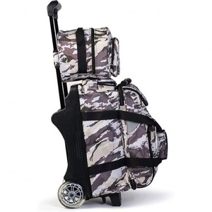 Bolsa de Bolos de Doble Rodillo con Compartimento Separado para Zapatos, Resistente, de Fábrica BSCI, con Capacidad para Zapatos de Bolos - Product Image 1