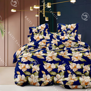 Morbido come nuvola lenzuolo in poliestere Set stampa copripiumino copripiumino letto matrimoniale Set di <span class=keywords><strong>lenzuola</strong></span> per <span class=keywords><strong>lenzuola</strong></span> - Product Image 5