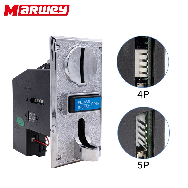 Máy Arcade Điện Tử Có Thể So Sánh Nri Nhiều Trò Chơi Đồng Xu Kim Loại Chấp Nhận 616 Bộ Chọn Nhiều Đồng Xu Kỹ Thuật Số Cho Máy Giặt Sg