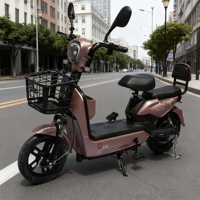 Vélo Électrique Urbain 2026 du Fabricant Chinois pour Adultes, Trottinette Électrique 48V à 3 Vitesses avec Option Cadre en Acier