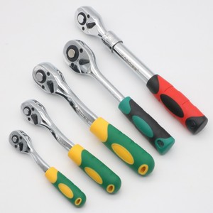 Naichi Ratchet Wrench 1/2 3/8 1/4 Inch Quick Release Reversible Chrome Plated Auto Repair Tool - Product Image 1
