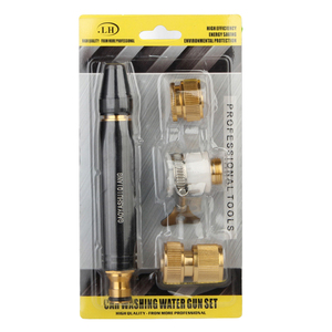 Buse de pistolet à jet d'<span class=keywords><strong>eau</strong></span> de jardin de lavage de nettoyage de voiture à haute pression courte - Product Image 2