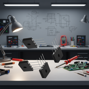 Puente de diodos KBU606 6A 600V rectificador para conversión de energía - Product Image 3