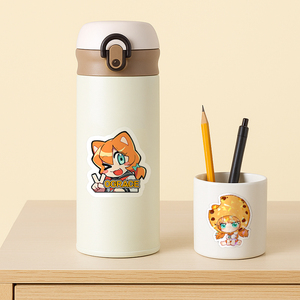 Adesivi Personalizzati Vograce con Stampa UV, Etichette con Logo Aziendale, Adesivi in Vinile PVC, Adesivi Fustellati Cartoon, Adesivi Personalizzati - Product Image 6