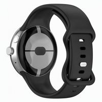 Correas de Silicona para Reloj Google Pixel Watch 4 3 2 1 de 41 mm, Correas Deportivas Suaves con Hebilla de Mariposa para Uso Diario y Fitness
