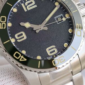 Montre mécanique de luxe pour homme, boîtier en acier inoxydable, étanche, cadran multifonctionnel, élégante, sportive, noire - Product Image 1