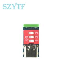BSSY)1/5/10 pièces type-c PD QC déclencheur 5V ~ 20V réglage du Code de cadran tension Module d'alimentation charge rapide leurre