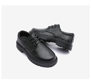 Scarpe in Pelle per Ragazzi di Tendenza, Nuova Collezione, Alta Qualità, Scarpe Scolastiche Nere per Bambini, Casual, Personalizzabili - Product Image 6