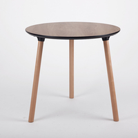 Table basse circulaire minimaliste pour bureau, salon et zone de réception