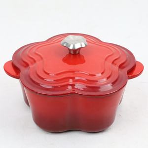 Casserole 20 cm, <span class=keywords><strong>petite</strong></span>, antiadhésive, émaillée, de haute qualité, écologique, nouvelle, luxueuse, colorée, en <span class=keywords><strong>fonte</strong></span>, avec couvercle - Product Image 4