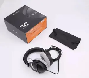 하이 퀄리티 DT 770 PRO 250 옴 오버 이어 스튜디오 헤드폰 유선 게임 헤드폰 전문 녹음 모니터링 이어폰